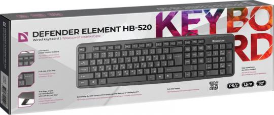 Клавиатура Defender Element HB-520